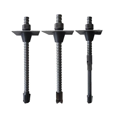 Oriģināls Rock Bolt dobu enkuru stieņu pašurbšanas augsnes naglošana